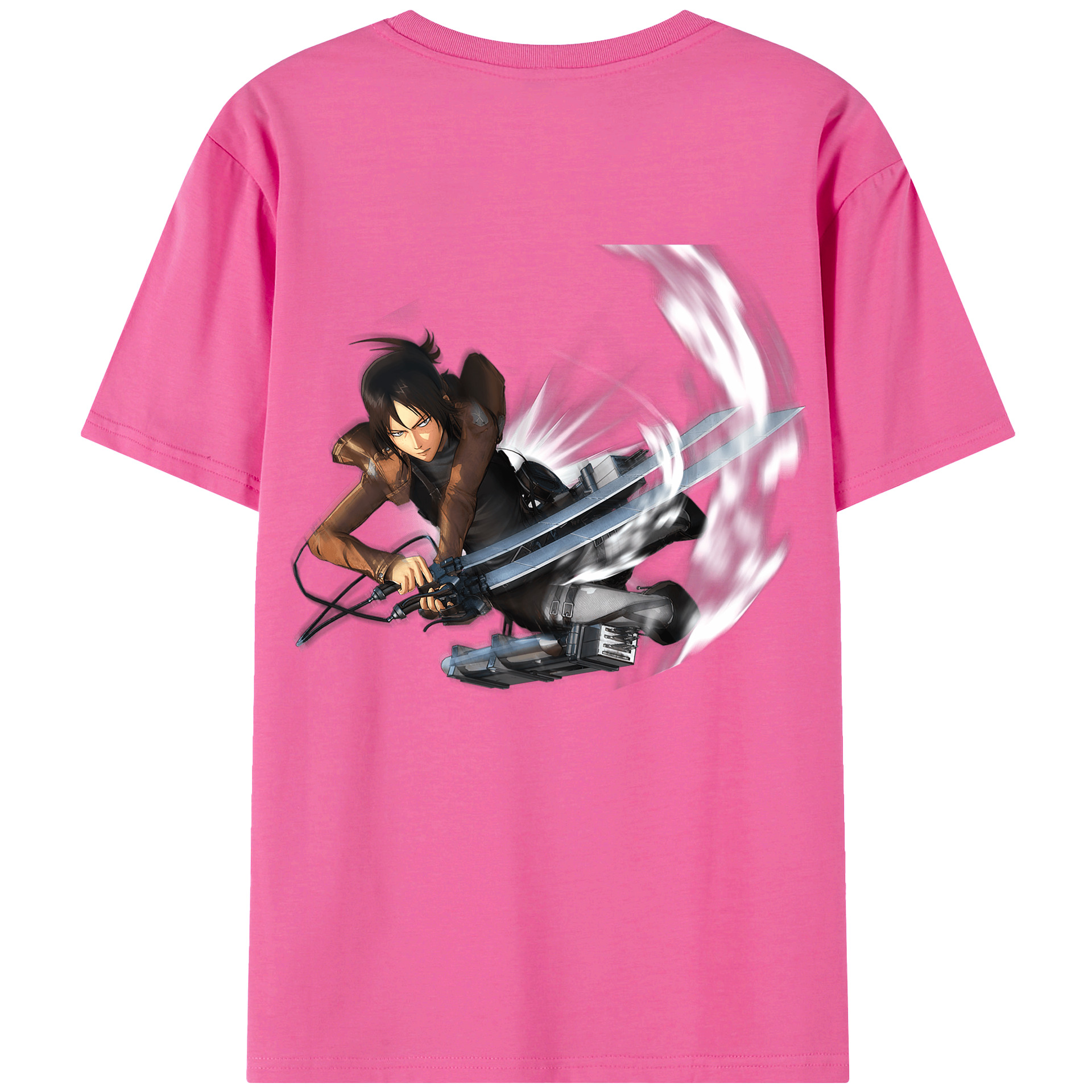 （画像用） 進撃の巨人 Attack on Titan レディース半袖Tシャツ(バックプリント)